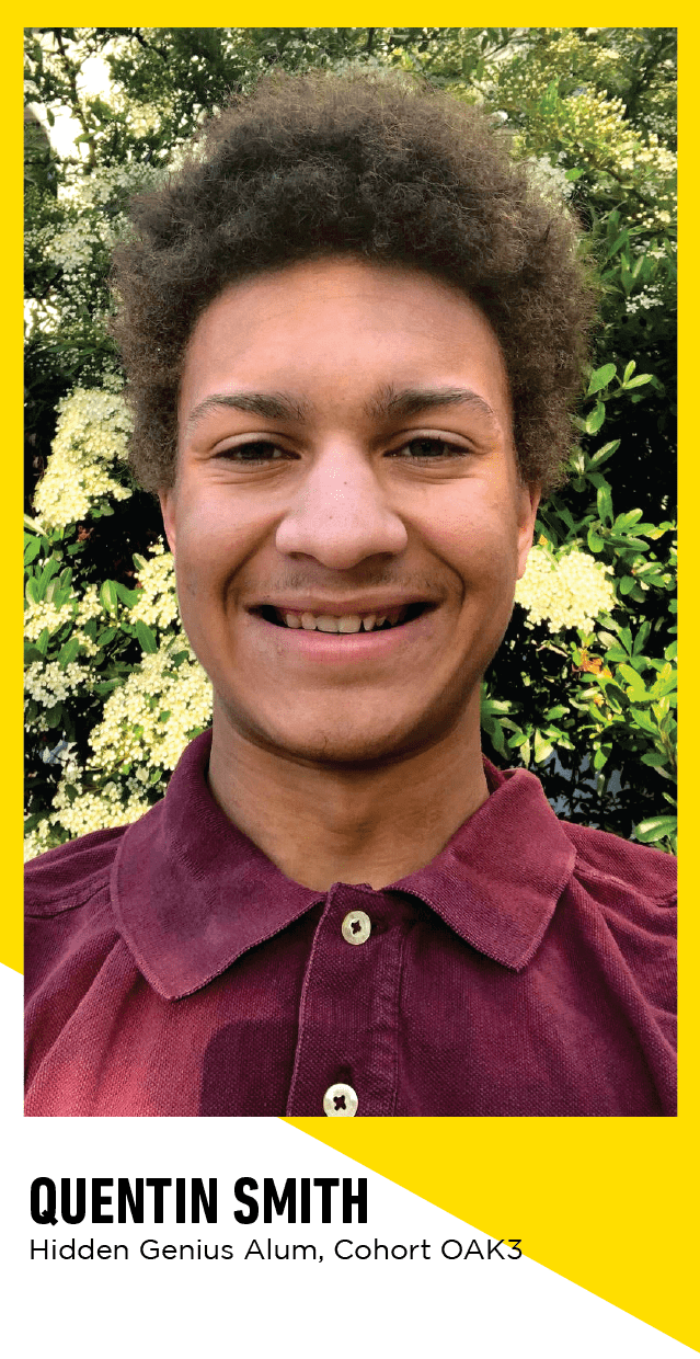Quentin Smith, OAK3 The Hidden Genius Project