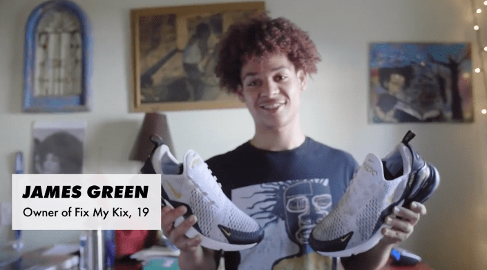 Teen's sneaker cleaning business is making bank - The Hidden Genius Project