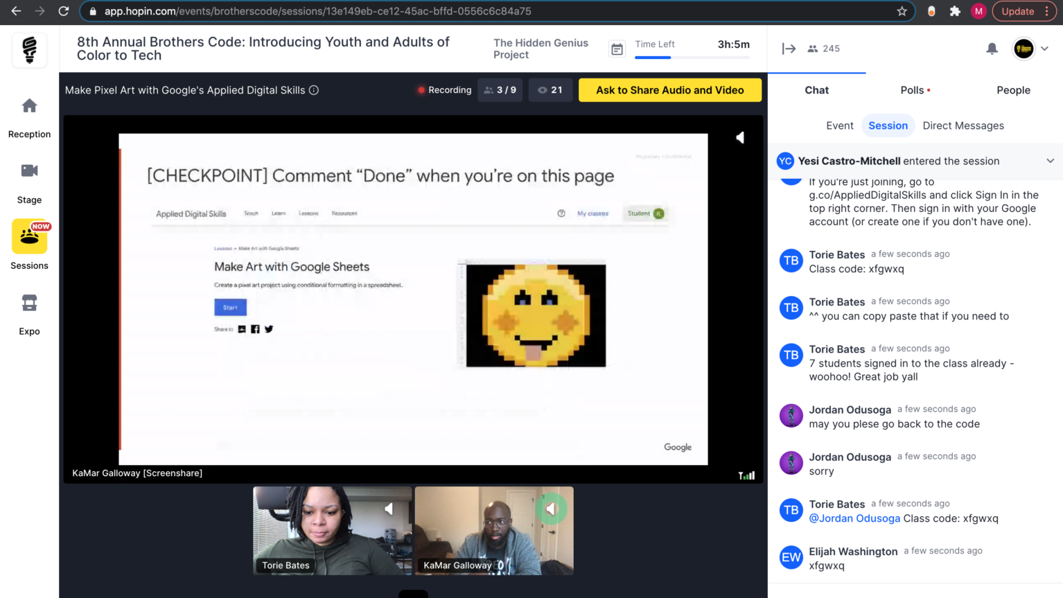 Copy of PixelArt-YouthSession-BrothersCode2020-TheHiddenGeniusProject