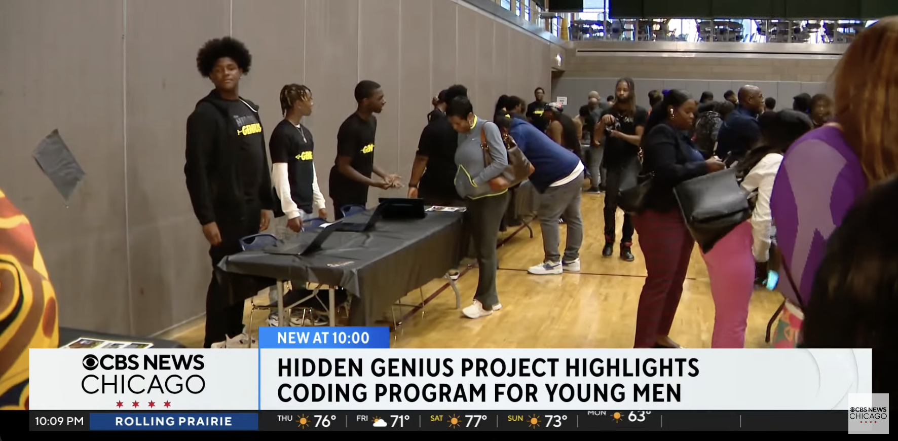 CBS CHICAGO — Hidden Genius Project highlights coding program for young ...